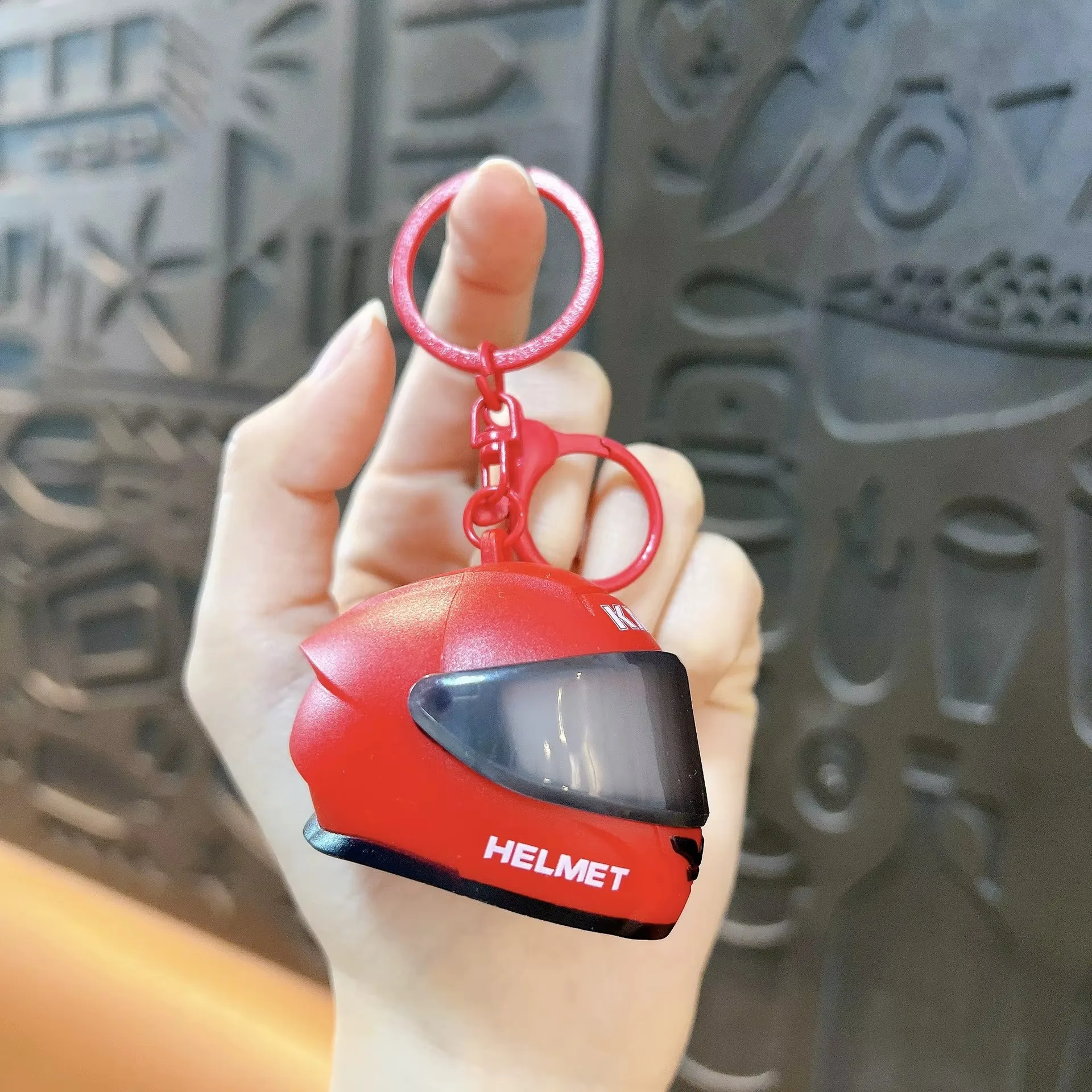 Mini Casque LED red